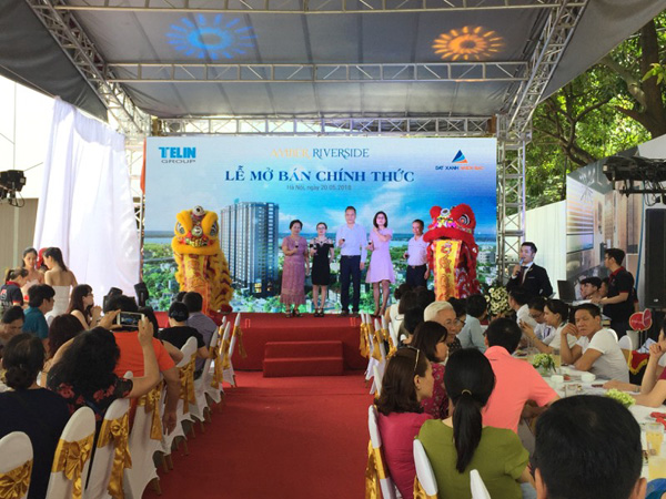 Vừa mở bán Amber Riverside, khách hàng đã nườm nượp “đặt chỗ” - 1