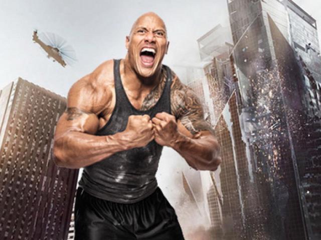 Phim - Cú nhảy thót tim của "The Rock" giữa biển lửa trên tòa tháp 240 tầng