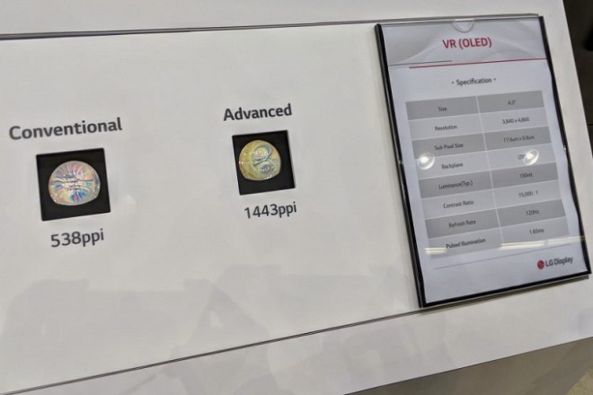Google và LG Display phát triển màn hình OLED đỉnh cao cho tai nghe VR - 1