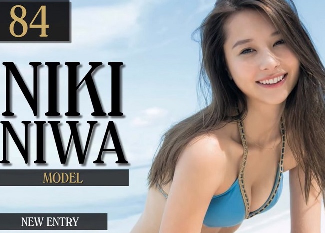 Niki Nawa cũng lọt top 100 gương mặt đẹp nhất thế giới, xếp ở vị trí 84.&nbsp;