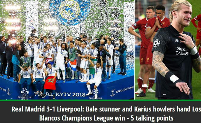 Real vô địch C1: Báo chí quay mặt với Ronaldo, người Barca cũng nể phục - 7