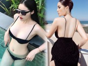 Người mẫu - Hoa hậu - Kỳ Duyên quyến rũ với váy thân bồng, giày 50 triệu đồng