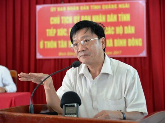 Chủ tịch tỉnh Quảng Ngãi bị kiện ra tòa 5 lần trong 1 tháng