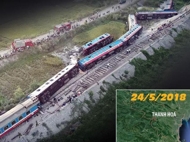[Infographics] Bốn ngày 4 vụ tai nạn đường sắt nghiêm trọng