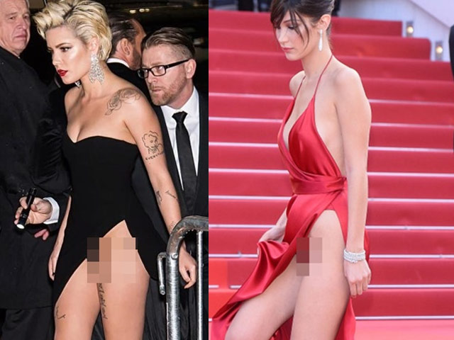 Bí quyết mặc đẹp - Những pha váy khoét xẻ cao "phản chủ"