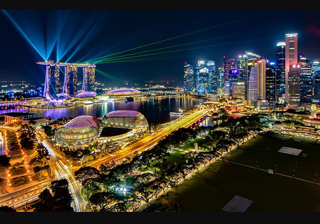 Singapore: Điểm nổi bật: Raffles Place &#40;280m&#41;, Republic Plaza và United Overseas Bank Plaza one &#40; cả 2 đều cao 280m&#41;.