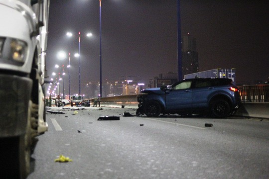 Diễn biến mới vụ xe sang Range Rover gây tai nạn kinh hoàng trên cầu Sài Gòn - 1