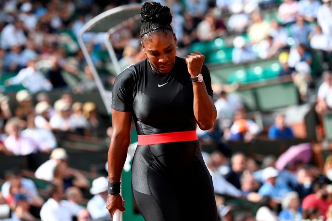 Serena Williams - Pliskova: Căng thẳng kịch tính, vỡ òa cảm xúc - 1