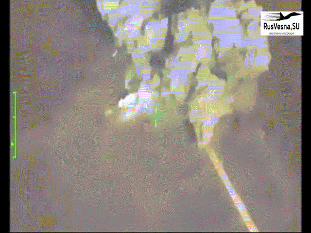 Video: UAV Nga "chộp" được cảnh quân đội Syria “thổi tung” kho vũ khí phiến quân