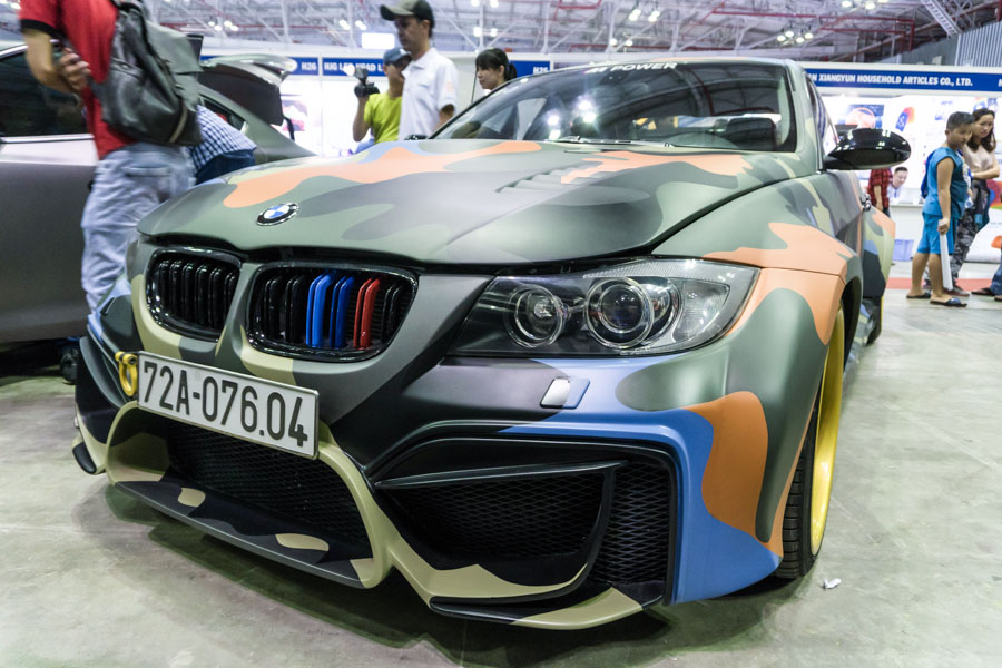BMW 325i độ khủng tại Giải thi đấu Âm thanh Xe hơi Việt Nam 2018 - 1