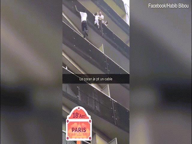 Thế giới - “Người nhện” tay không leo 4 tầng nhà cứu em bé nhận công việc mới