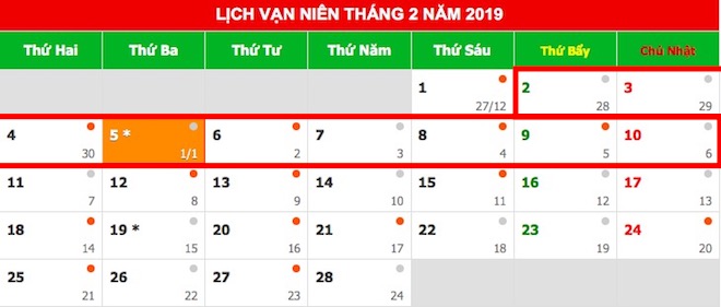 Chốt phương án nghỉ Tết Nguyên đán 2019 trình Thủ tướng - 1