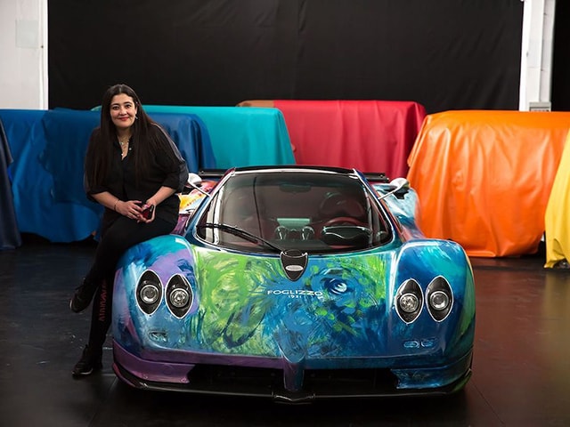 Tin tức ô tô - Siêu xe Pagani Zonda trở thành tác phẩm nghệ thuật di động