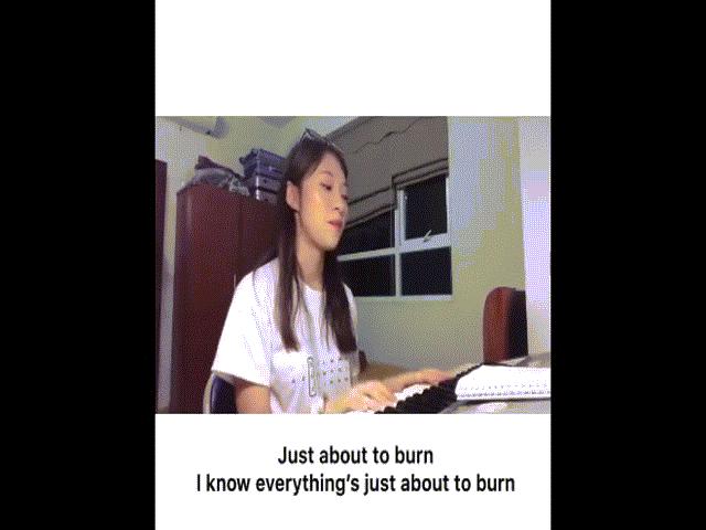 Bạn trẻ - Cuộc sống - Khánh Vy cover Bùa yêu bắn rap bằng tiếng Anh cực chất