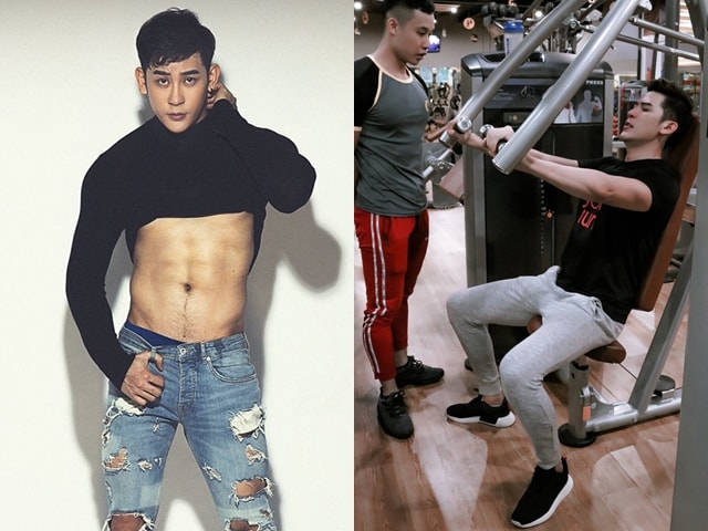 Bí quyết làm đẹp - Một tháng "ăn ngủ" trong phòng gym để có thân hình nam vương như Minh Trung