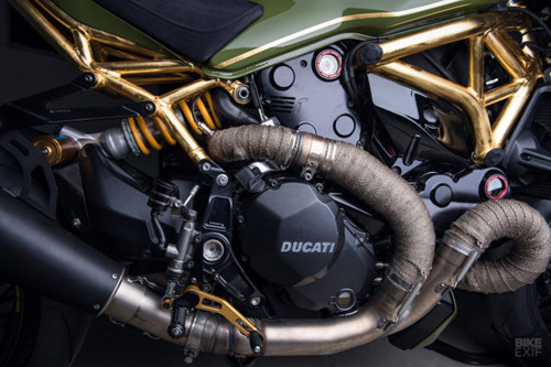 Ducati Monster 1200 R bản độ &#34;phủ vàng&#34;: Tiện cận sự hoàn hảo - 8