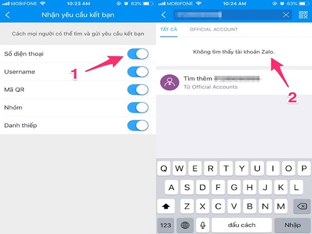 Công nghệ thông tin - Cách ẩn số điện thoại để không ai tìm ra Zalo của bạn