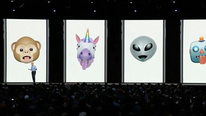Animoji đã có thể phát hiện lưỡi, thêm 4 nhân vật hoạt hình mới - 1