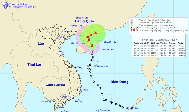 Đêm nay, bão số 2 gió giật cấp 10 đổ bộ vào Trung Quốc - 1