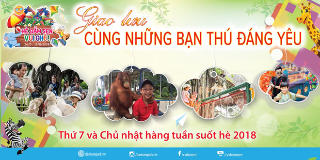 Tận hưởng thế giới giải trí mùa hè tại CVVH Đầm Sen - 2