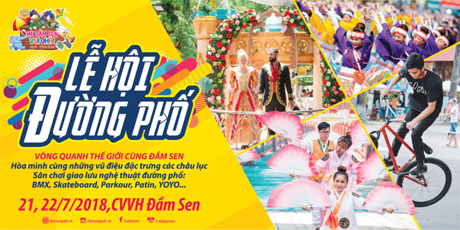 Tận hưởng thế giới giải trí mùa hè tại CVVH Đầm Sen - 4