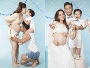 Đời sống Showbiz - Phan Hiển quỳ gối hôn bụng bầu 8 tháng của Khánh Thi