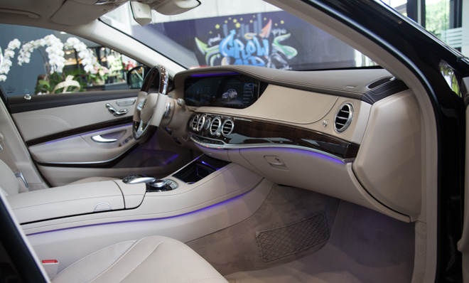 Ngắm nội thất &#34;cực sang trọng&#34; của Mercedes-Benz S450L sắp ra mắt - 4