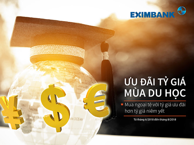 Eximbank triển khai chương trình khuyến mại “Ưu đãi tỷ giá mùa du học” - 1