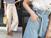 Xu hướng thời trang - Quần cạp thắt nơ: 3 lý do không thể không yêu!