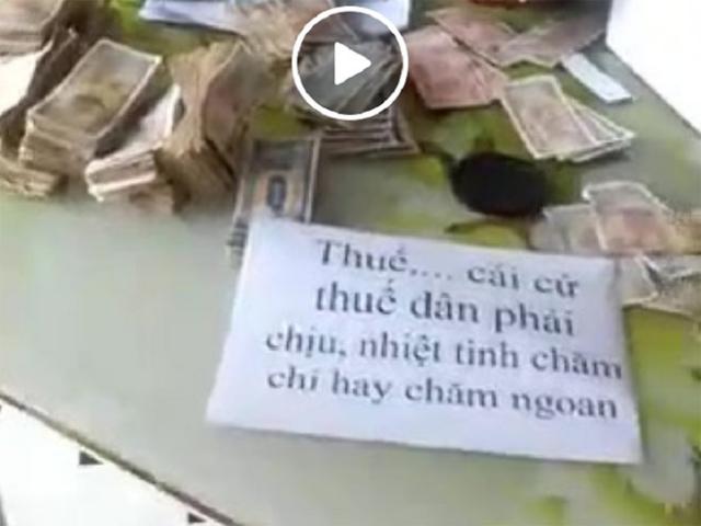 Người nộp thuế bằng tiền lẻ: ”Tôi có bức xúc”