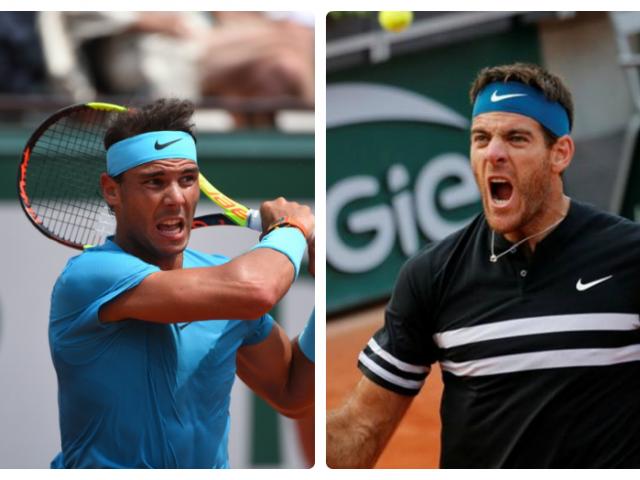 Thể thao - Chi tiết Nadal - Del Potro: Định đoạt sau cú giao bóng hiểm (KT) (Bán kết Roland Garros)
