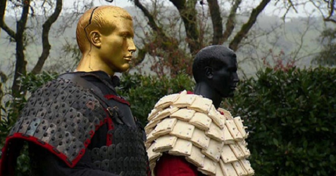 Kinh ngạc khả năng chống đao kiếm, súng của áo giáp giấy TQ 2.600 tuổi - 1