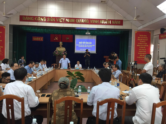Bà con Thủ Thiêm: &#34;Thông cảm với lãnh đạo mới nhưng phải làm rõ lãnh đạo cũ&#34; - 2