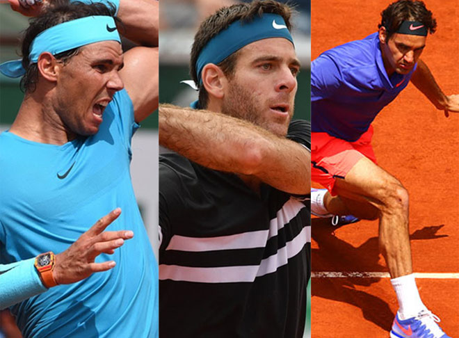Clip hot Roland Garros: Del Potro dọc dây như Nadal, bỏ nhỏ tựa Federer - 1