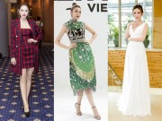 Người mẫu - Hoa hậu - Thanh Hằng đẹp nhất tuần với đầm xanh ngọc bích