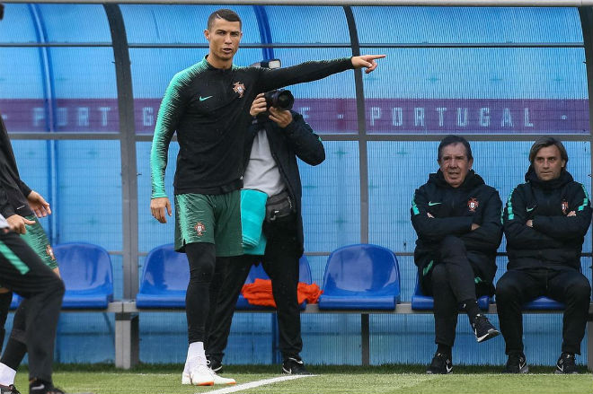 Ronaldo tập cật lực đấu SAO Real-Barca, hé lộ tương lai hậu World Cup - 1