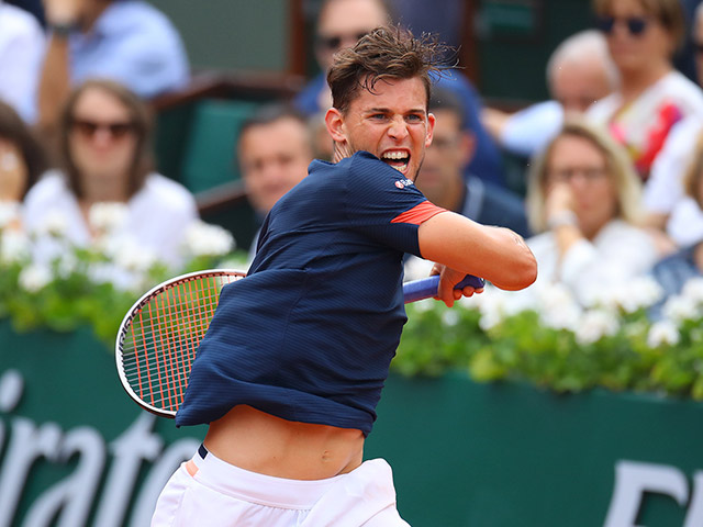 Thể thao - Bóng bền siêu đẳng: Thiem tung chiêu hiểm, vua Nadal "đứng hình"