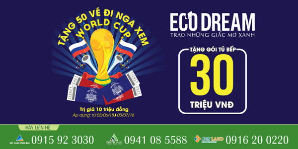 Eco Dream hòa nhịp cùng World Cup - 1