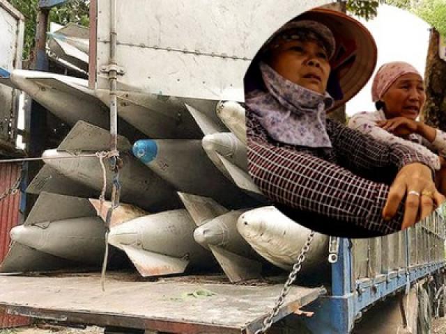 Tin tức trong ngày - Dân hoang mang sau vụ bắt 2 xe tải chở bình nhiên liệu nghi của máy bay về “thủ phủ đồng nát”