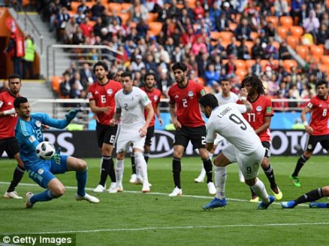 Ai Cập – Uruguay: Siêu sao bất ngờ, rực sáng phút 89 (World Cup 2018)