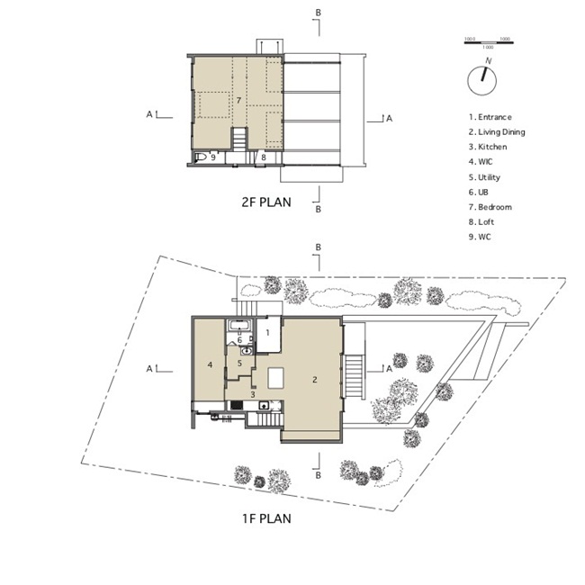 Chủ nhà muốn con cái lớn lên với sự tự lập, óc sáng tạo, được tận hưởng khu vườn rộng.