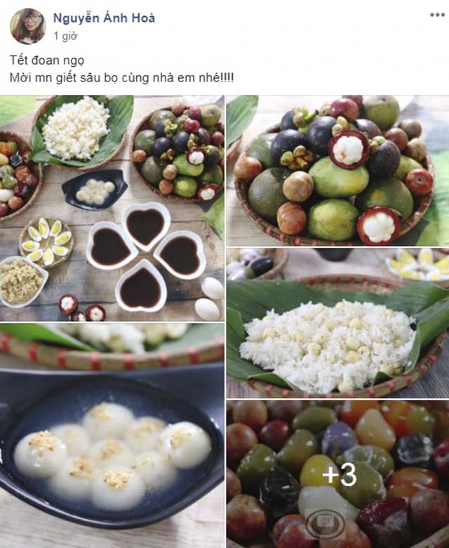Vui cùng World Cup nhưng chị em vẫn không quên “khoe” mâm cỗ Tết Đoan Ngọ - 9