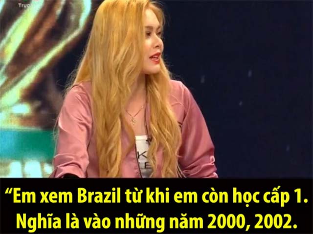 Bóng đá - Hot girl Việt lên sóng World Cup "gây bão": Pele cùng thời Ronaldo, Ronaldinho