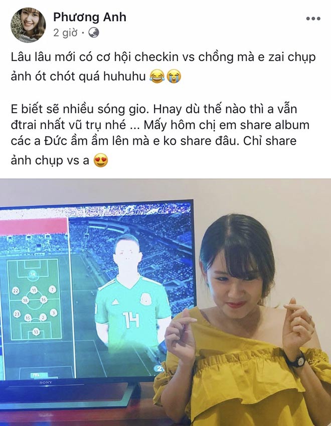 Mỹ nhân làng game Việt “trúng tiếng sét ái tình”, muốn khóc theo Chicharito - 1