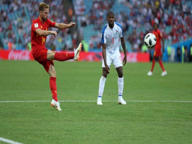 Tuyệt phẩm World Cup: Sao Bỉ vẽ cầu vồng, đập tan ”xe bus” Panama