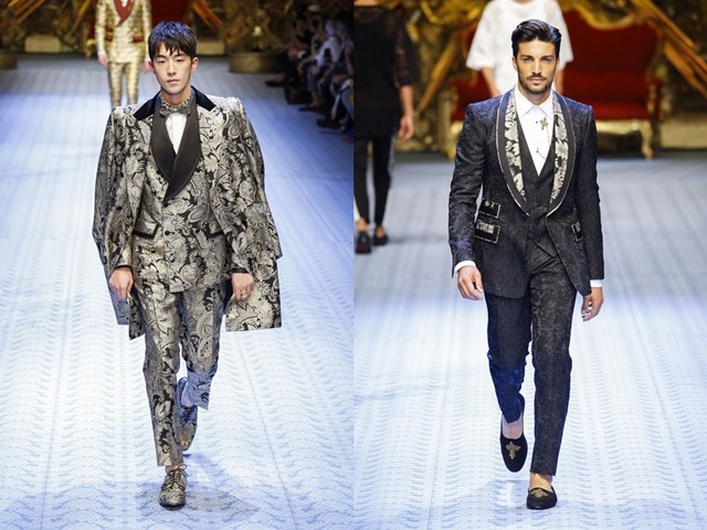 Mãn nhãn với mỹ nam mặc suit của Dolce & Gabbana