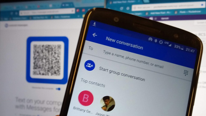 Android Messages: Nhắn tin từ trình duyệt chưa bao giờ đơn giản đến vậy - 1
