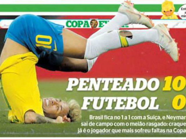 Truyền thông Brazil bất ngờ chỉ trích Neymar thậm tệ