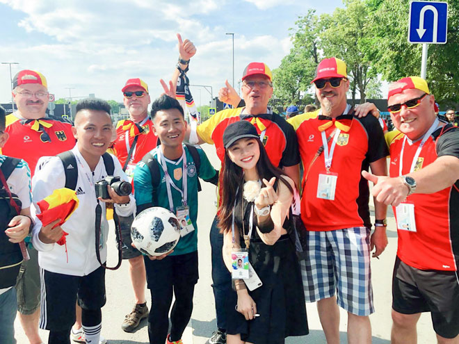 “Bạn gái tin đồn” Văn Đức U23 sang tận Nga xem World Cup - 7