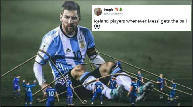 Bắt Argentina - Messi ôm hận, CĐV Iceland làm điều khó hơn trúng xổ số - 1